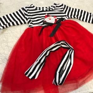 Striped Santa Dress